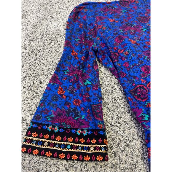 Soft Surroundings Tamuri‎ Tunic, Women's XS Beaded Vibrant Hippie Boho Fun - Picture 11 of 13